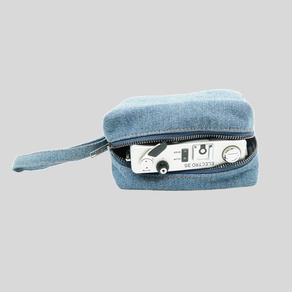 CFP FT.Denim Yard Handmade Denim Film Camera Pouch